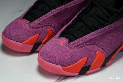 RETRO JORDAN 14 SHOCKING DH4121-600 (W) LOW PINK 0802